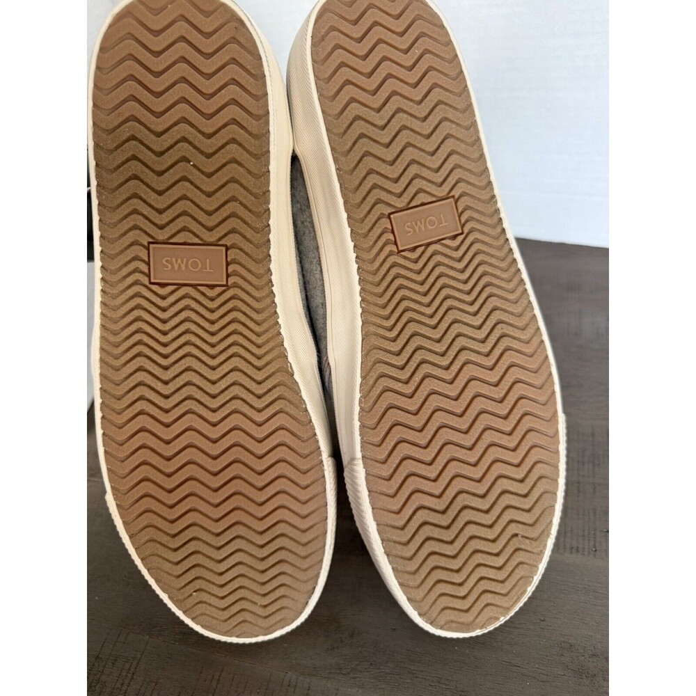 Toms Carlo Men's Grey Felt Sneaker US Size 10 - NWT - Picture 5 of 6